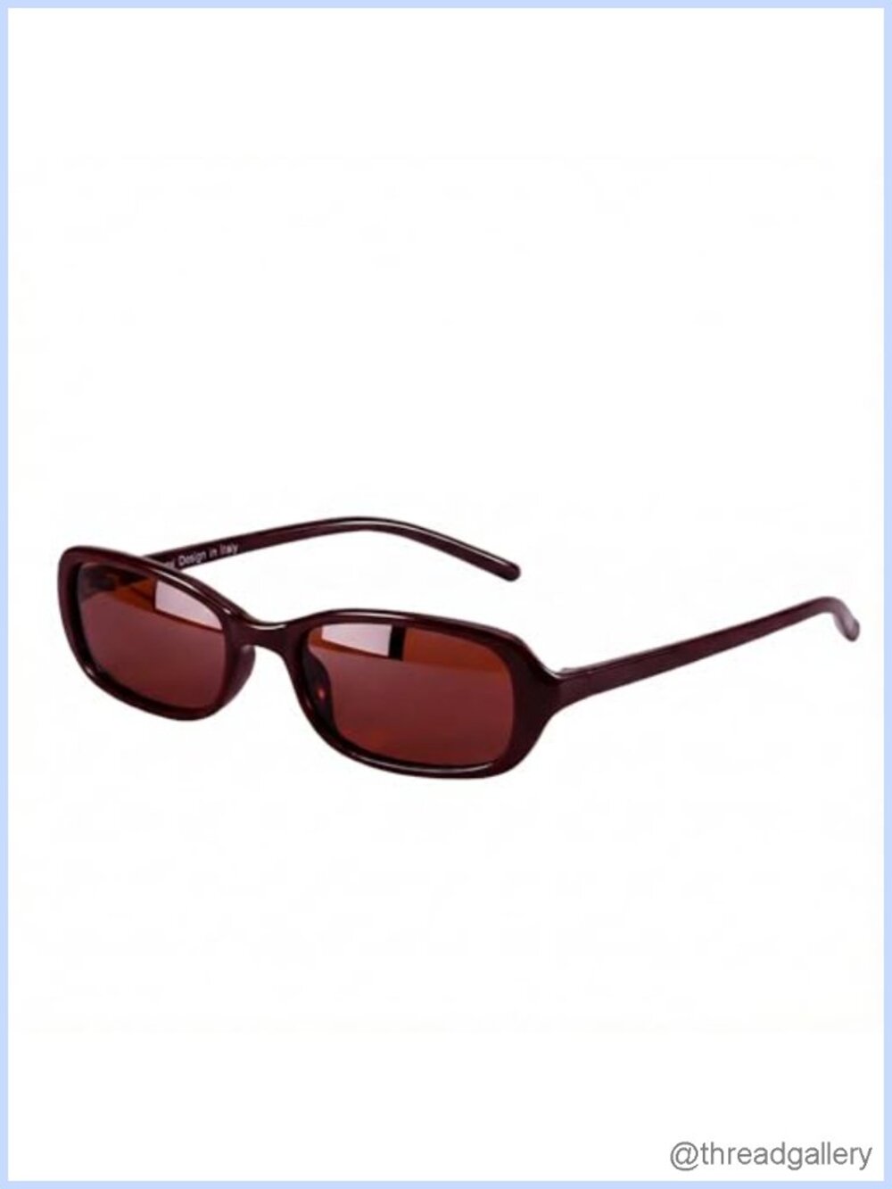 Oval Polarized Sunglasses UV400 Retro Wrap Around Lightweight
